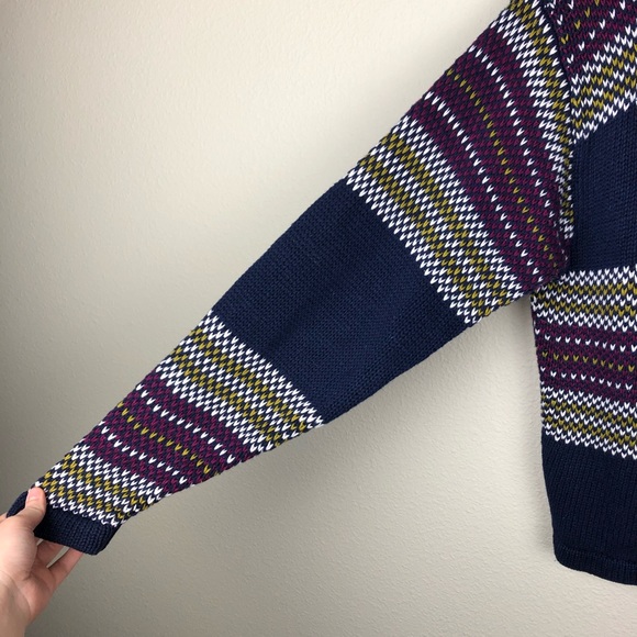 VTG Women's Large Floral Plaid Embroidered Cardiga - Picture 15 of 15